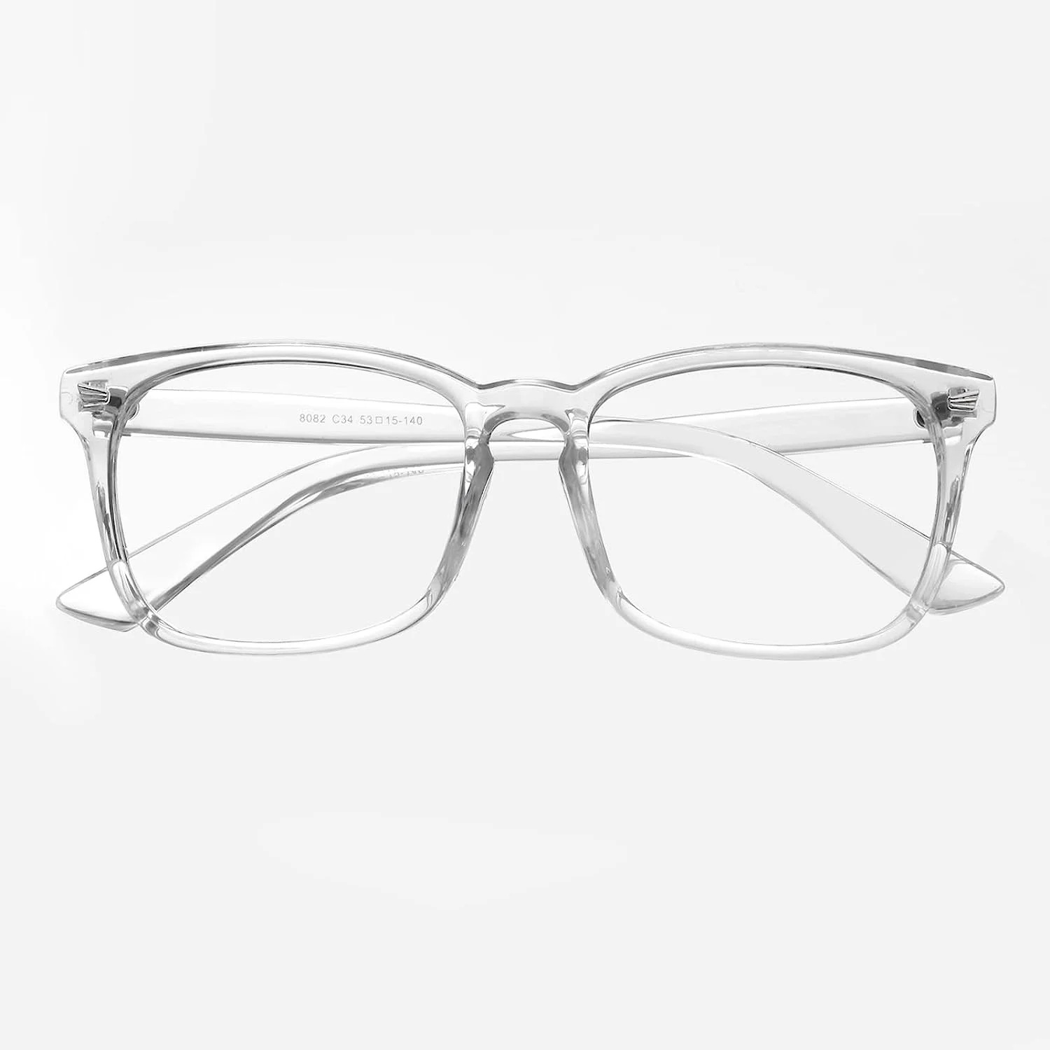 Fashion Glasses Non Prescription Fake Glasses for Women Men Clear Lens Square, 2 2