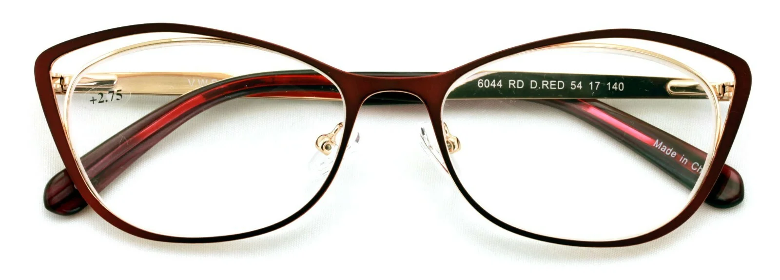 Fashion Ladies Reading Glasses Cat Eye Frame Elegance Women Presbyopic Eyeglasses +1.0 1.5 2.0 2.5 3.0 3.5 for Female Readers 4