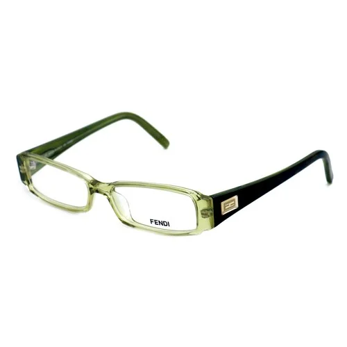 Fendi Eyeglasses Womens Clear Green Frames Rectangle 50 14 135 F891 315