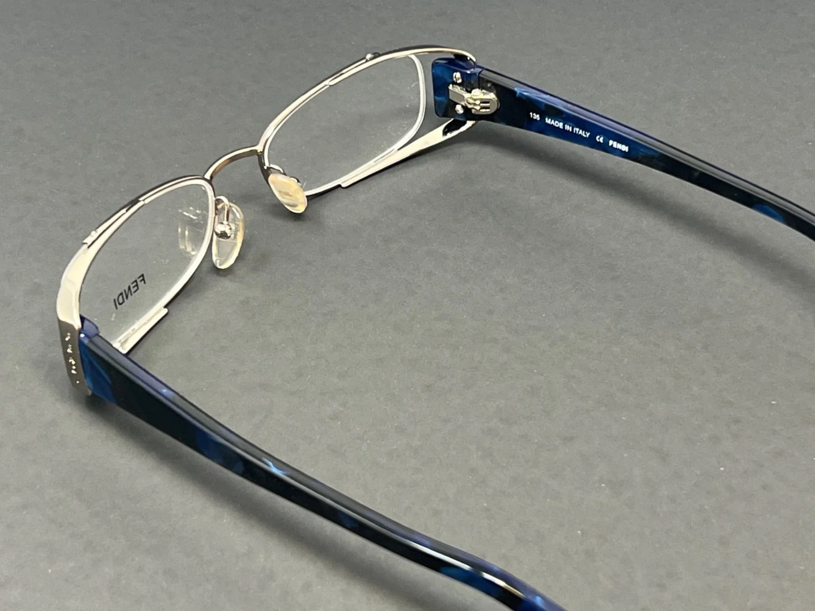 Fendi F764 036 Light Gunmetal 50mm Women 2