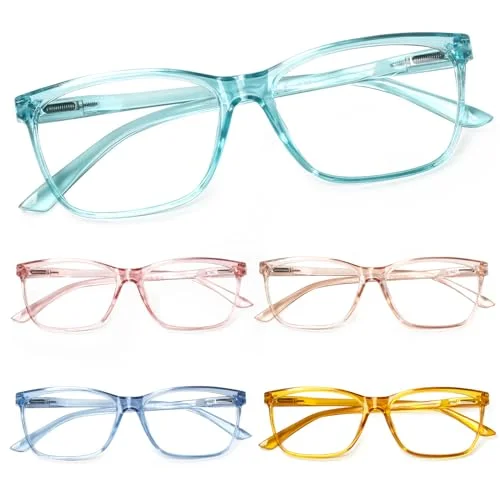 HALO Eyeglasses Frames 4 1/2 - 5 3/4 Clear Brown Vintage 48-22-150 5534