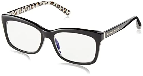 Kate Spade NY Black Purple Clear Oval Eyeglasses 1U5P RA 55 14 135