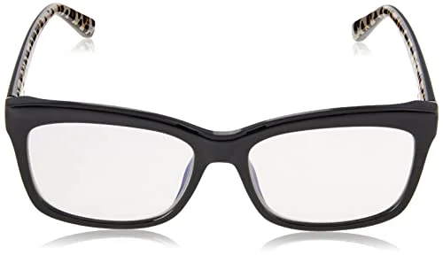 Kate Spade NY Black Purple Clear Oval Eyeglasses 1U5P RA 55 14 135 2
