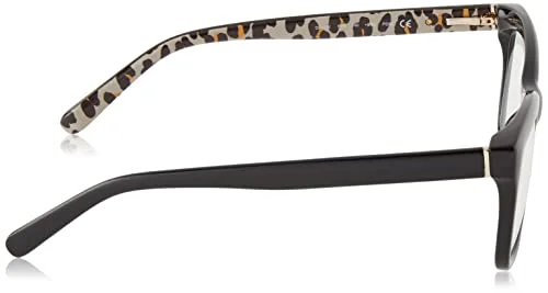 Kate Spade NY Black Purple Clear Oval Eyeglasses 1U5P RA 55 14 135 3