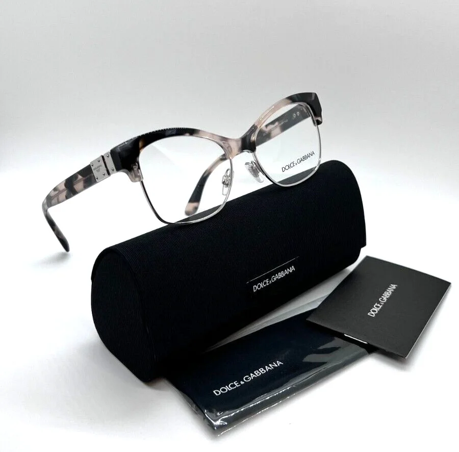 NEW OAKLEY OX8164-0257 POLISHED CLEAR EYEGLASSES FRAMES RX 57-17 3