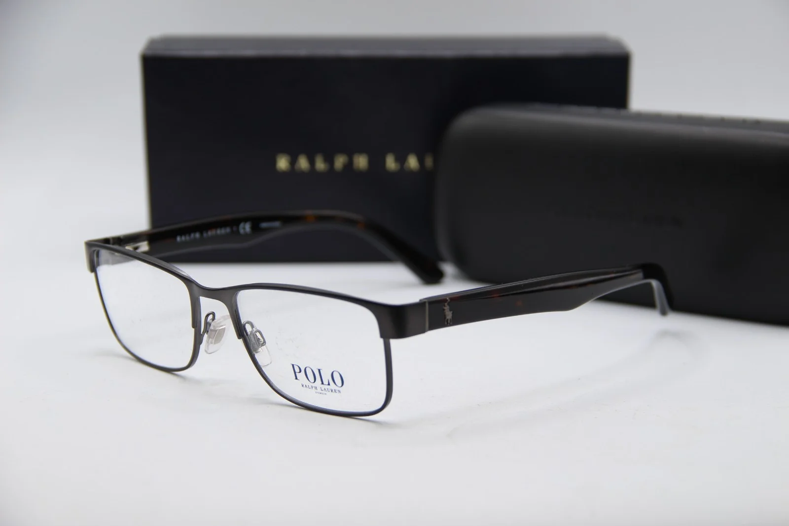 NEW POLO RALPH LAUREN PH 1157 9157 GUNMETAL AUTHENTIC FRAMES EYEGLASSES 53-17
