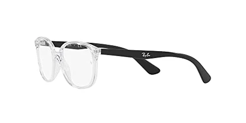 NEW RAY-BAN JUNIOR RB 1900 3837 CLEAR GREEN AUTHENTIC KIDS EYEGLASSES 45-15 3