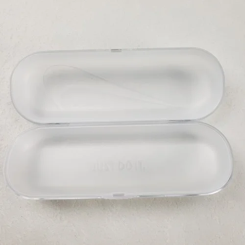 Nike Hard Shell Clear Eyeglass Case Clamshell Glasses Sunglasses 4