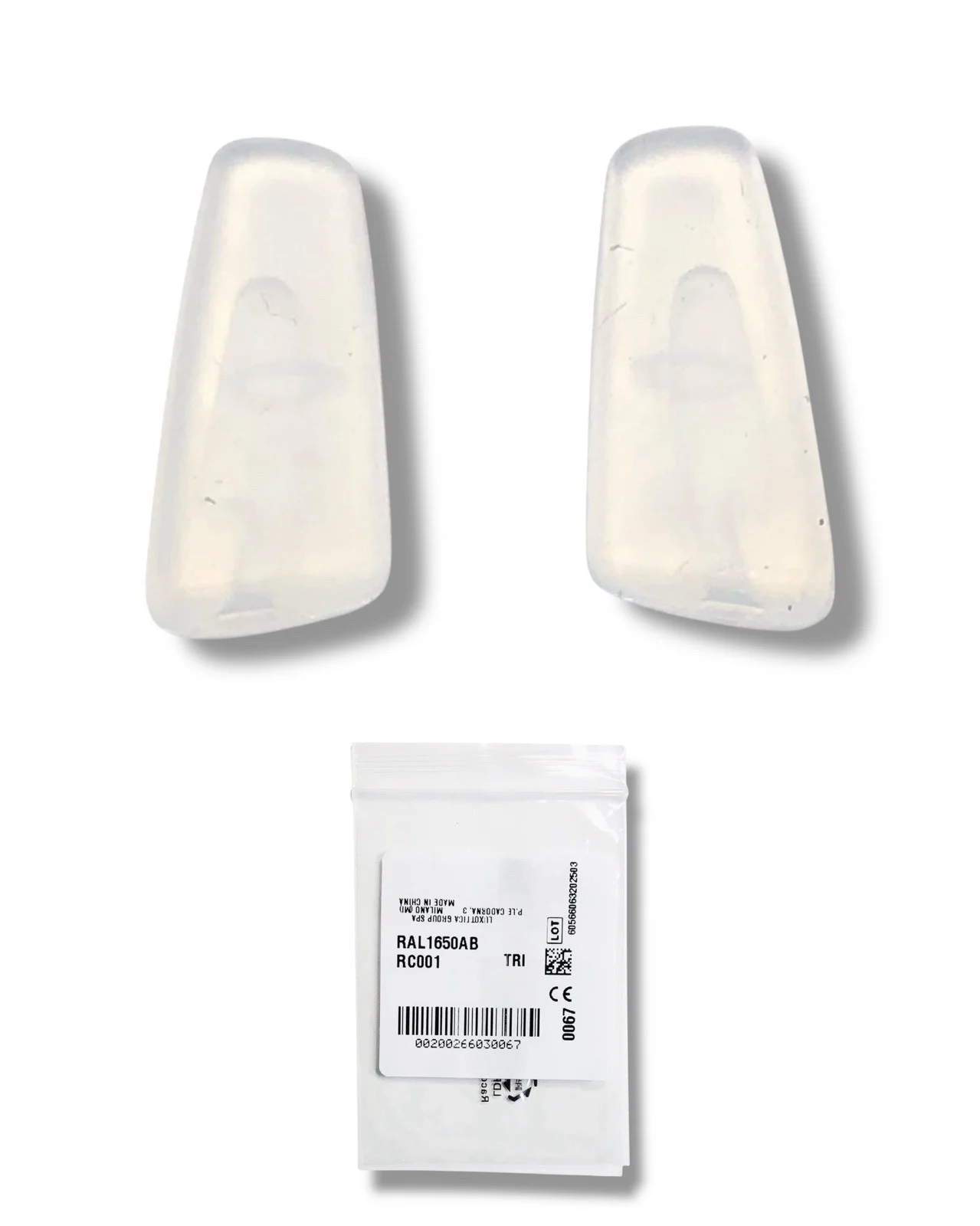 Oakley Upturn OX8192D Eyeglasses Clear Silicon Replacement Nose Pads Genuine