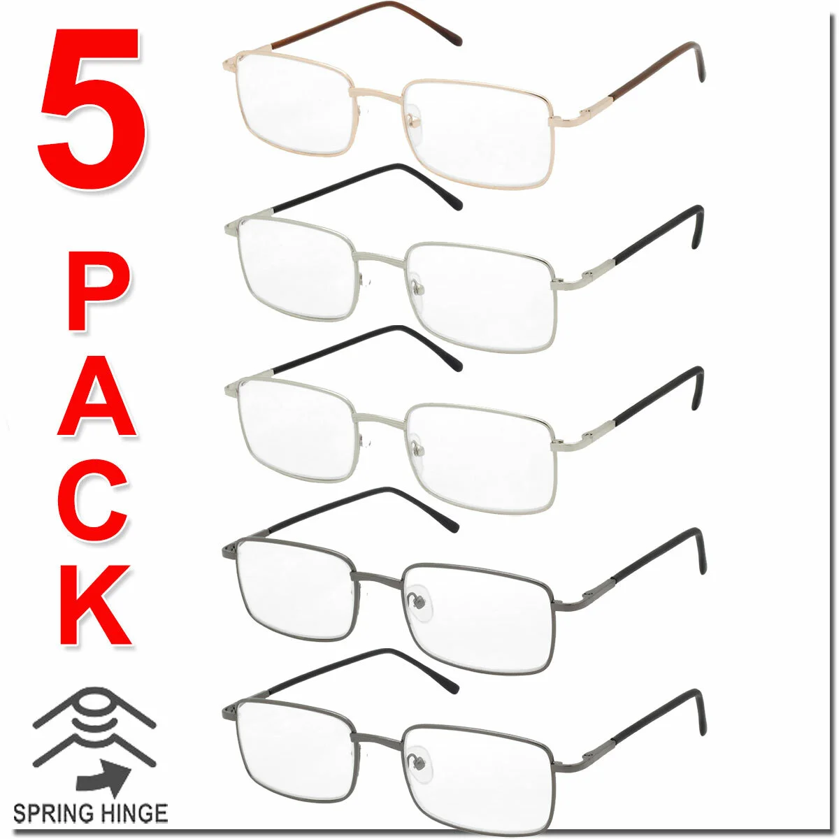 Photochromic Progressive Multifocal Reading Glasses Stylish Readers Eyeglasses 4