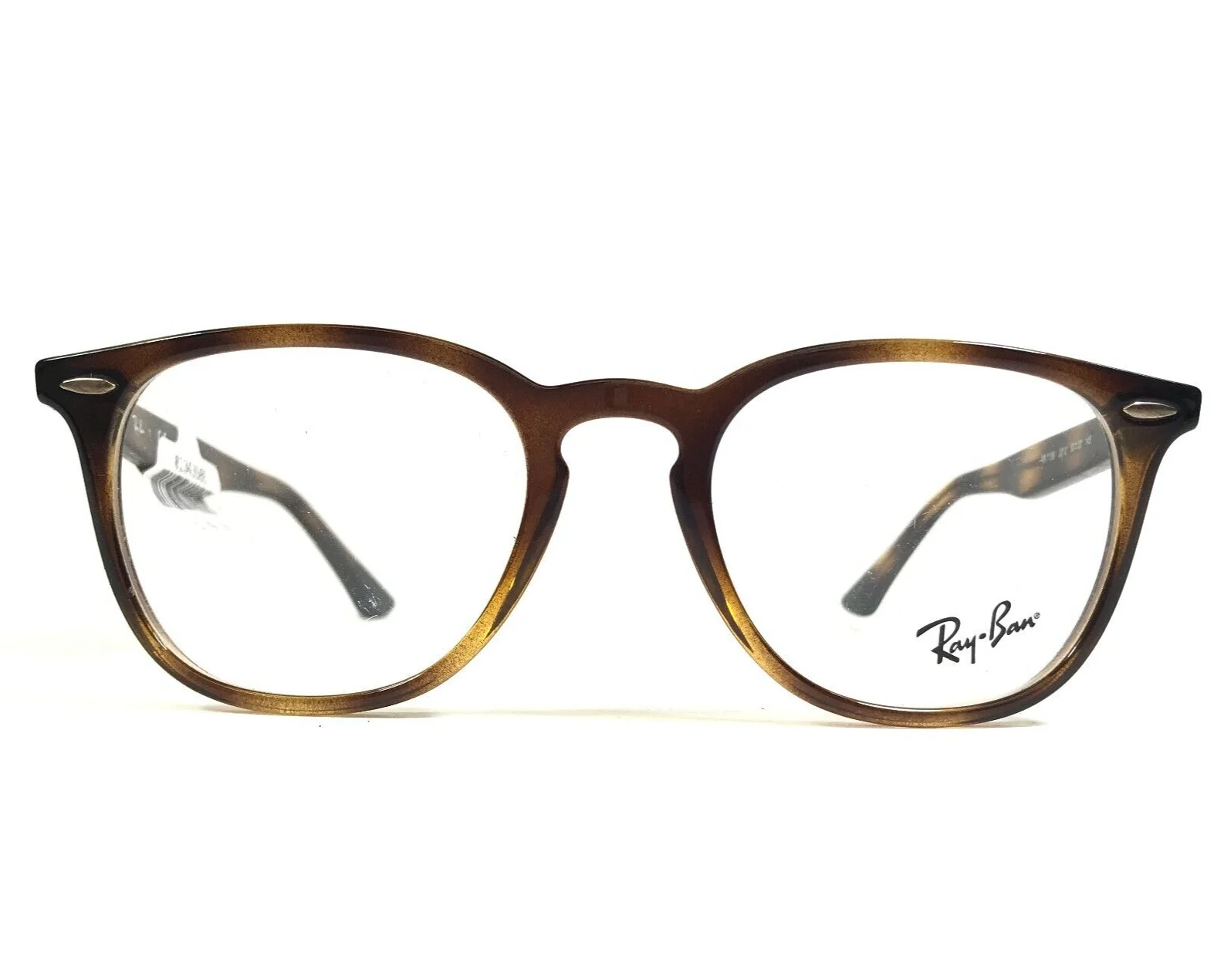 Ray-Ban Eyeglasses Frames RB7159 2012 Clear Havana Tortoise Round 50-20-145