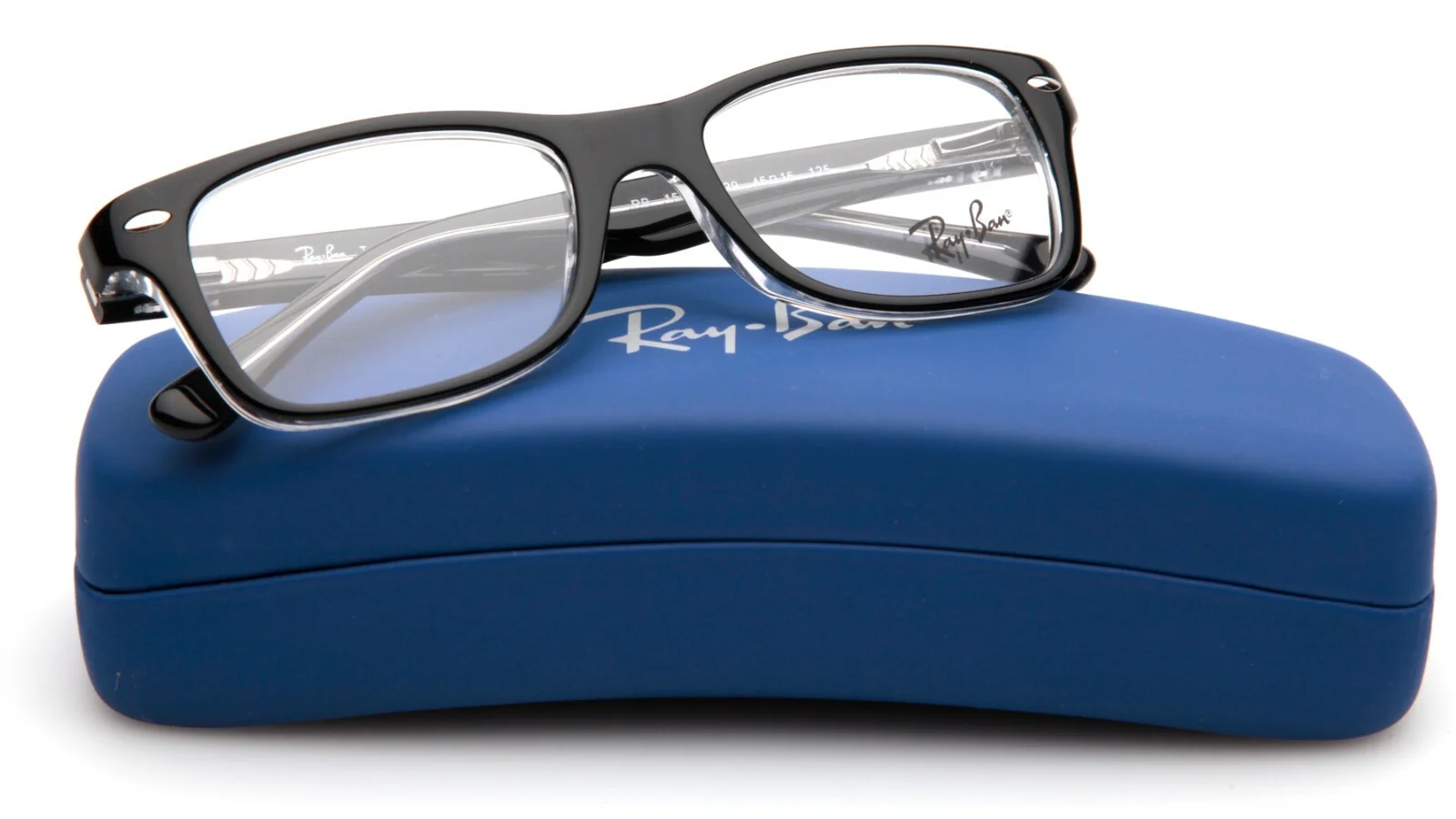 Ray Ban Kids Eyeglasses RB 1531 3529 Black Clear Junior Optical Frame 48-16-130