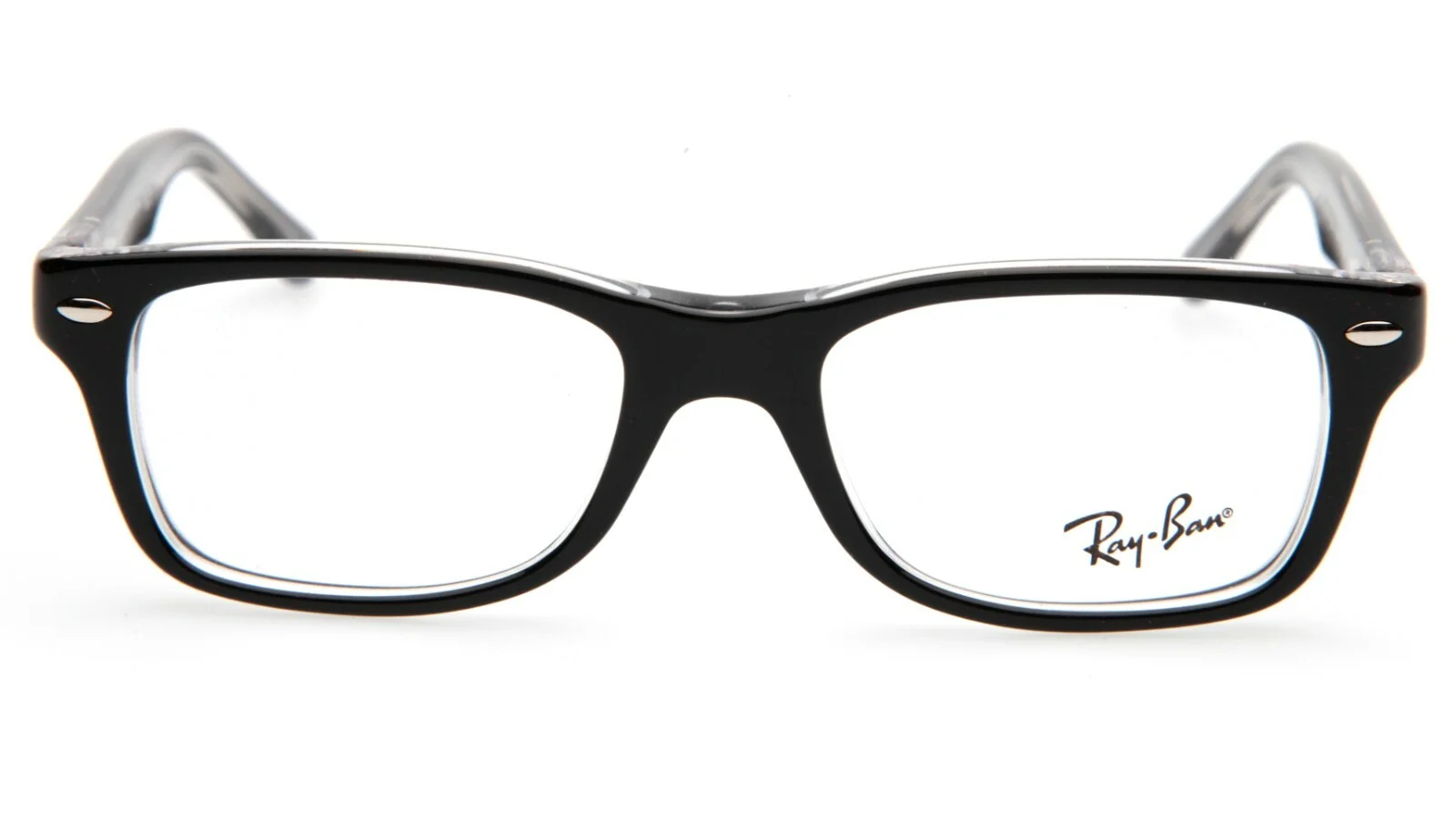 Ray Ban Kids Eyeglasses RB 1531 3529 Black Clear Junior Optical Frame 48-16-130 2