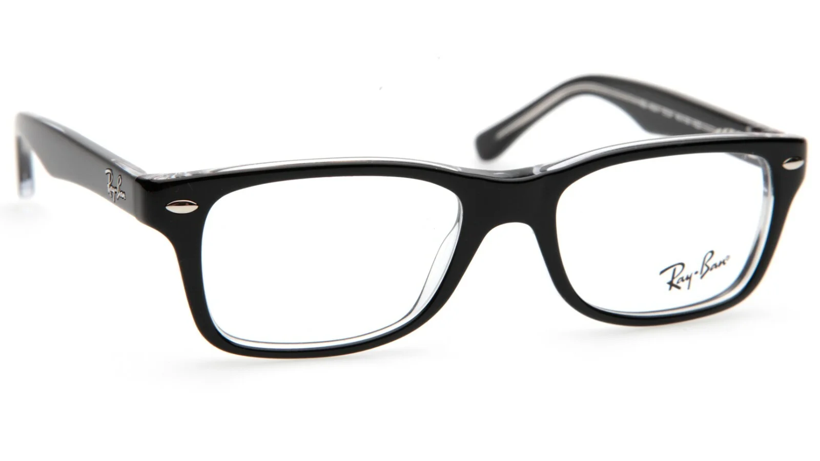 Ray Ban Kids Eyeglasses RB 1531 3529 Black Clear Junior Optical Frame 48-16-130 4