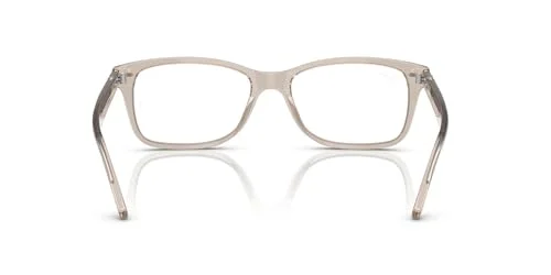 Ray-Ban RB5254 5058 Taupe Gray & Clear Plastic Rectangular Eyeglasses Frames 4