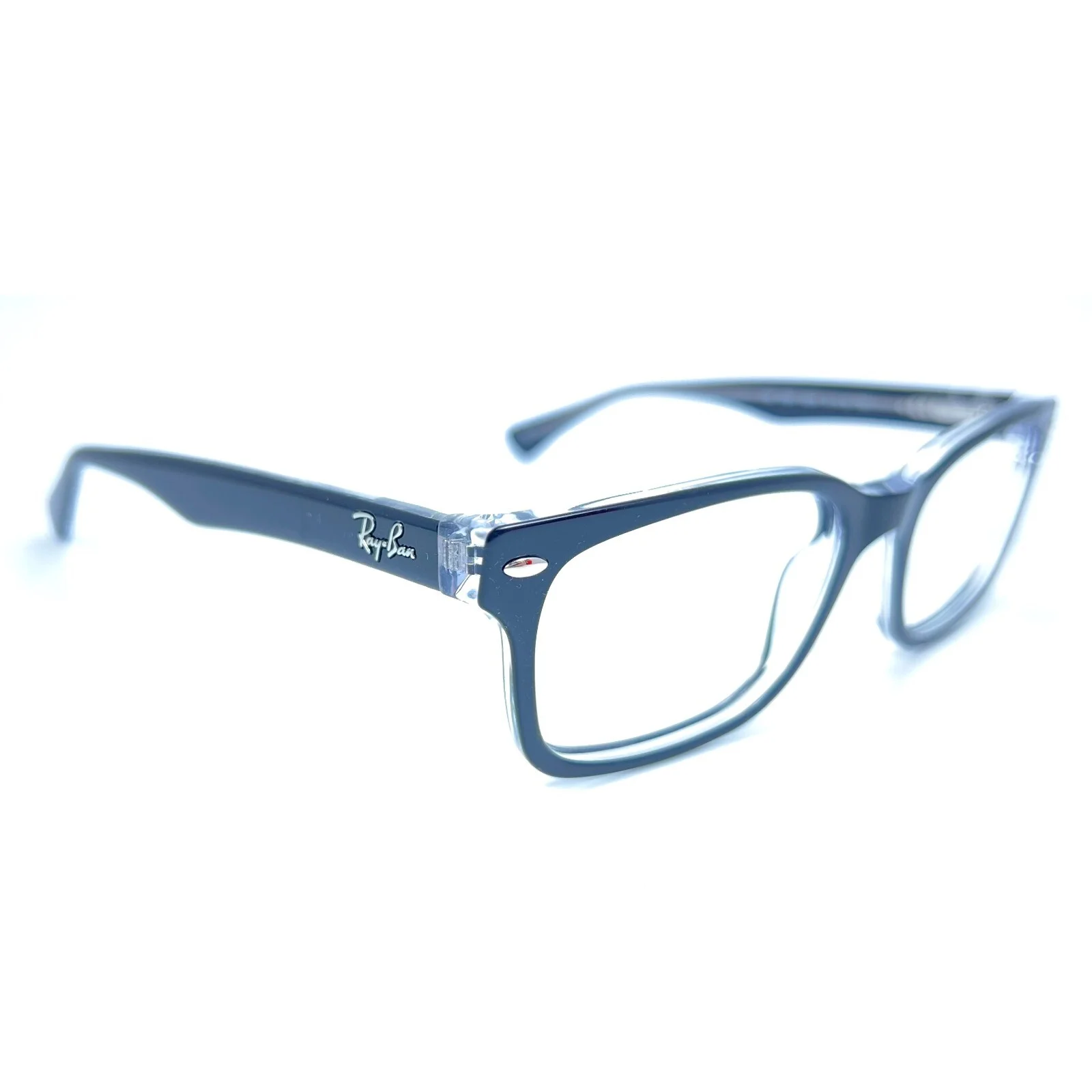 Ray-Ban RB5286 2034 Eyeglasses Frames Black Clear Full Rim 51-18-135