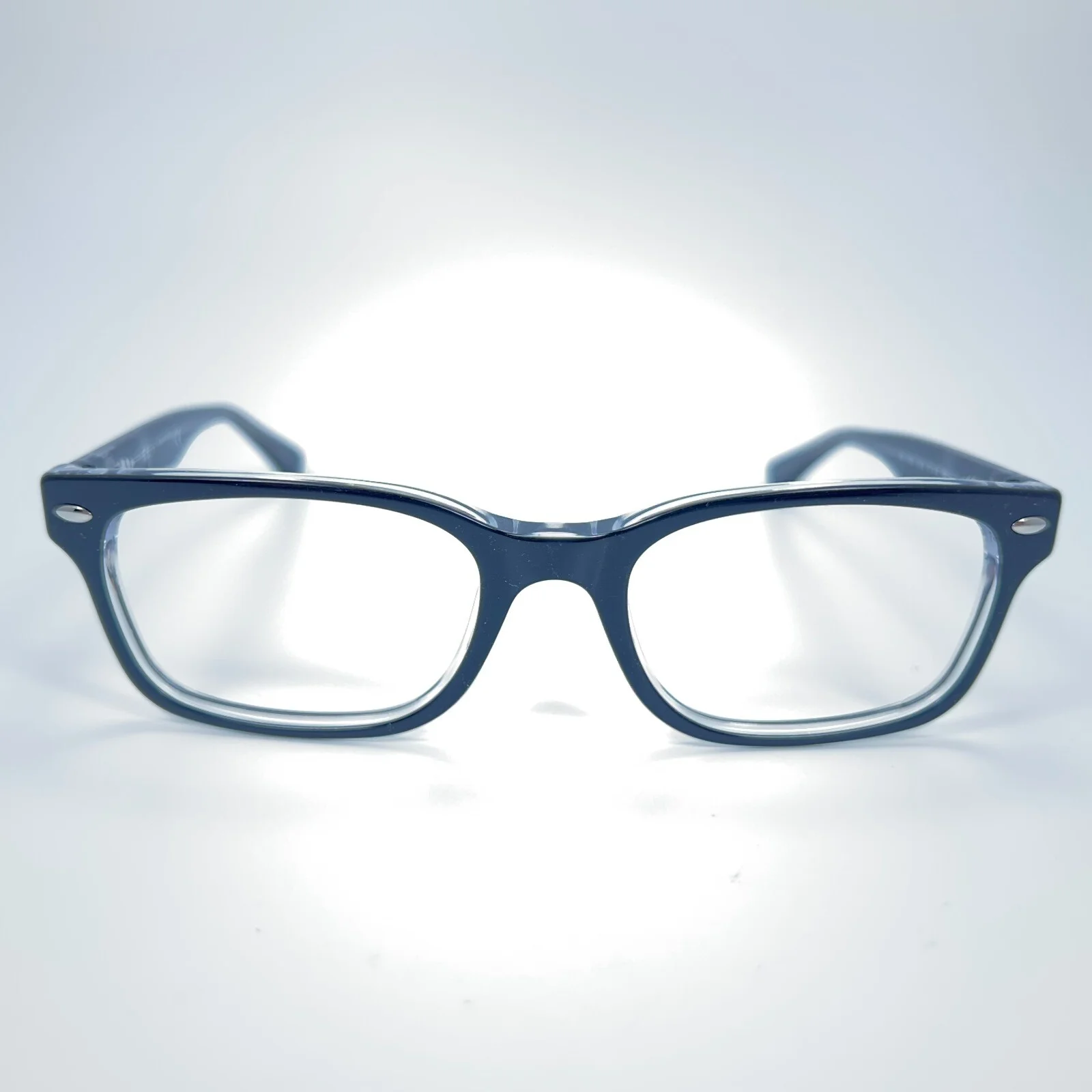 Ray-Ban RB5286 2034 Eyeglasses Frames Black Clear Full Rim 51-18-135 2