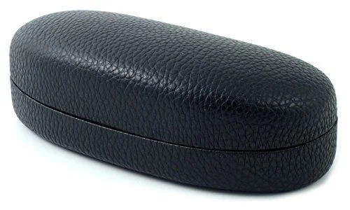 Sunglass Eyeglass Case Hard Plastic Clear Top Black Bottom New Clam Shell