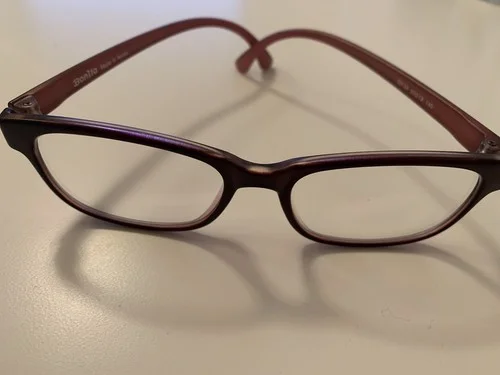 Women Burgundy Red Clear Lens Non Prescription Sexy Glasses Eyeglasses Frame 4