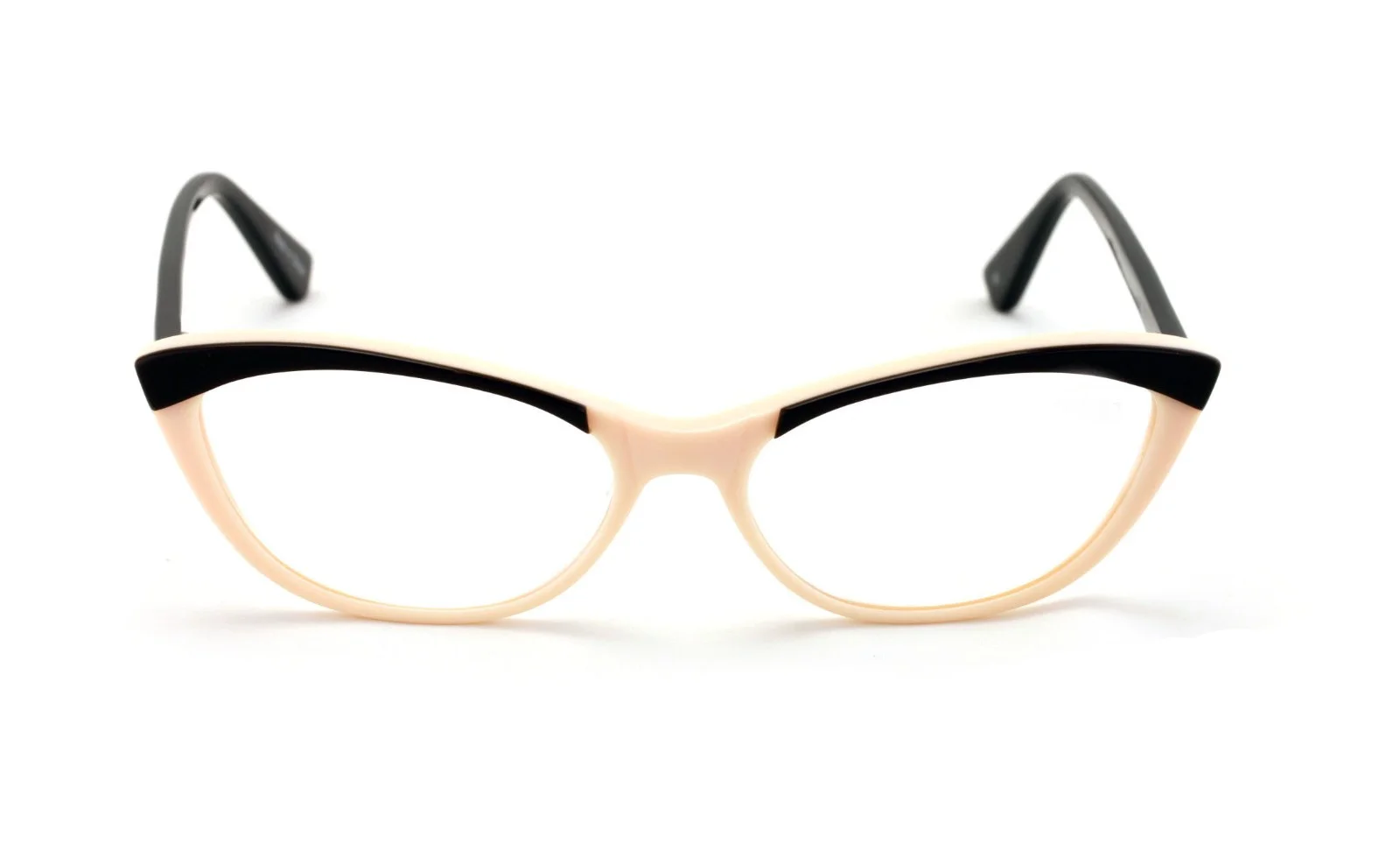 Women Cateye Slim Fashion Acetate Non-prescription Eyeglasses Frame Clear Lens 2